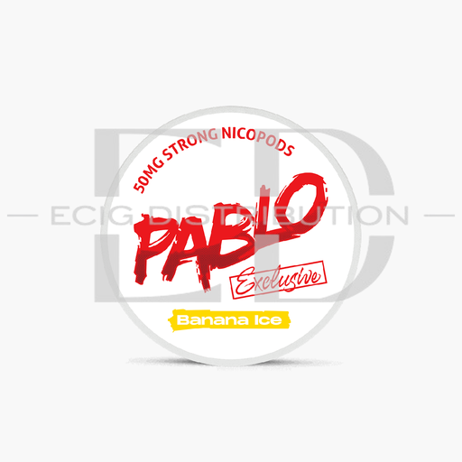 [PABNPO-BI50MG] Pablo Nicotine Pouches - Banana Ice 50MG 