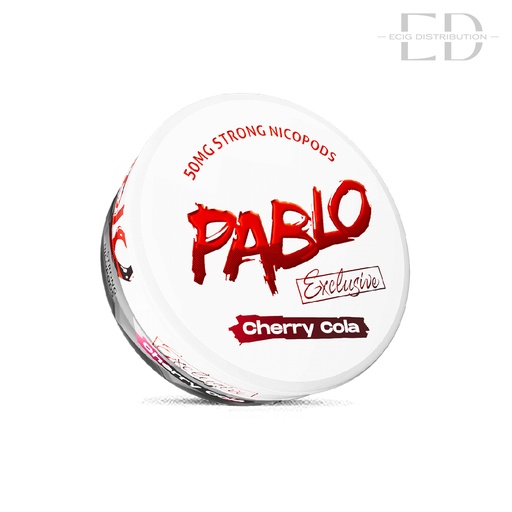 [PABNPO-CC50MG] Pablo Nicotine Pouches - Cherry Cola 50MG