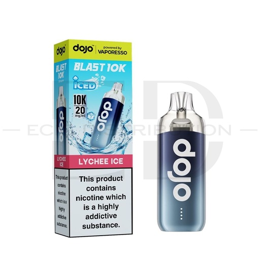 [VAPDBL10KPLI20MG] Vaporesso Dojo Blast 10K Pod Kit- Lychee Ice 20MG