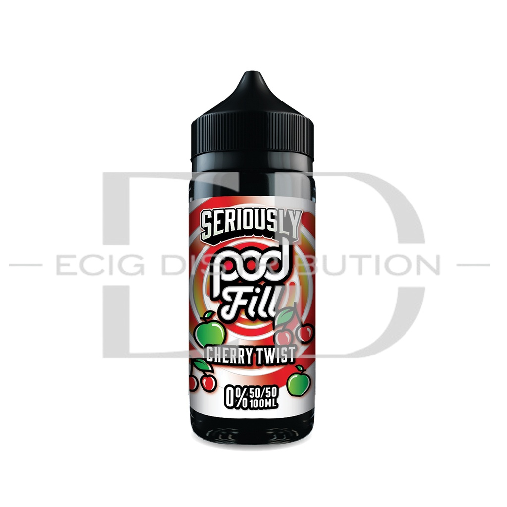 Doozy Seriously Pod Fill 100ML 50/50 - Cherry Twist 