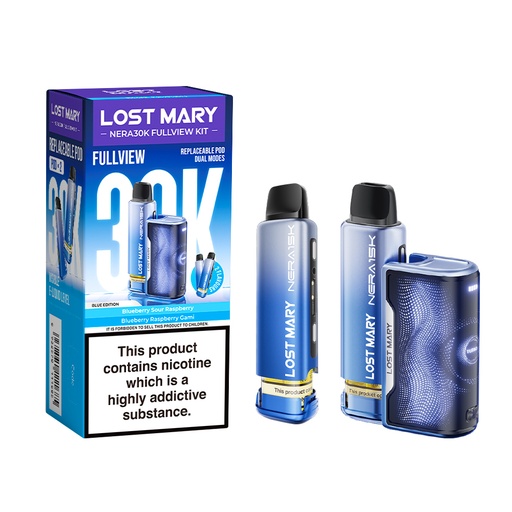 [LOSMNE30KFVK-BE] Lost Mary Nera 30K Full View Kit - Blue Edition
