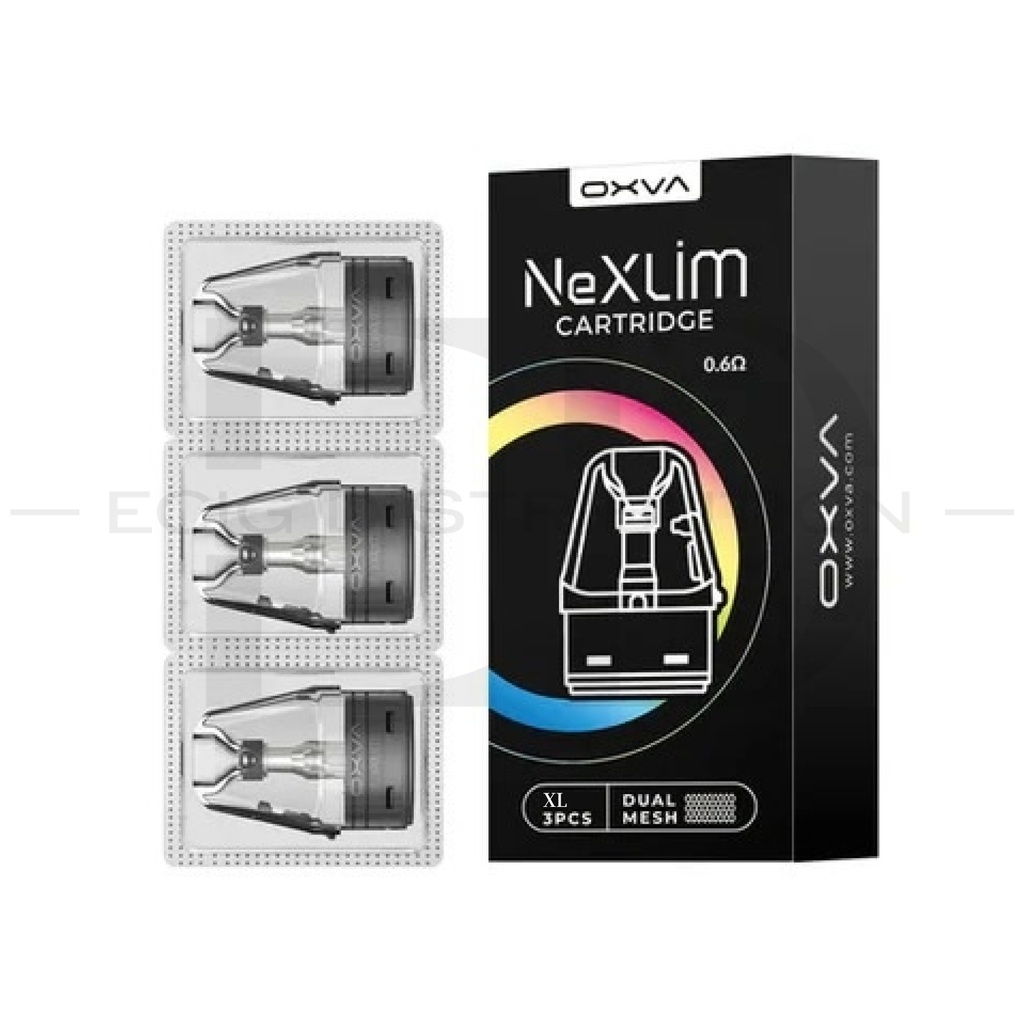 Oxva Nexlim Refillable Pod 3Pcs/Pack - 0.6 Ohm XL 