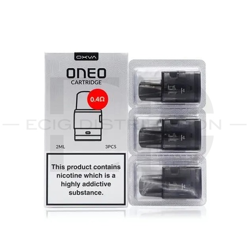 [OXVOREP3Pcs/Pack-0.4OHM] Oxva Oneo Refillable Pod 3Pcs/Pack - 0.4 Ohm 
