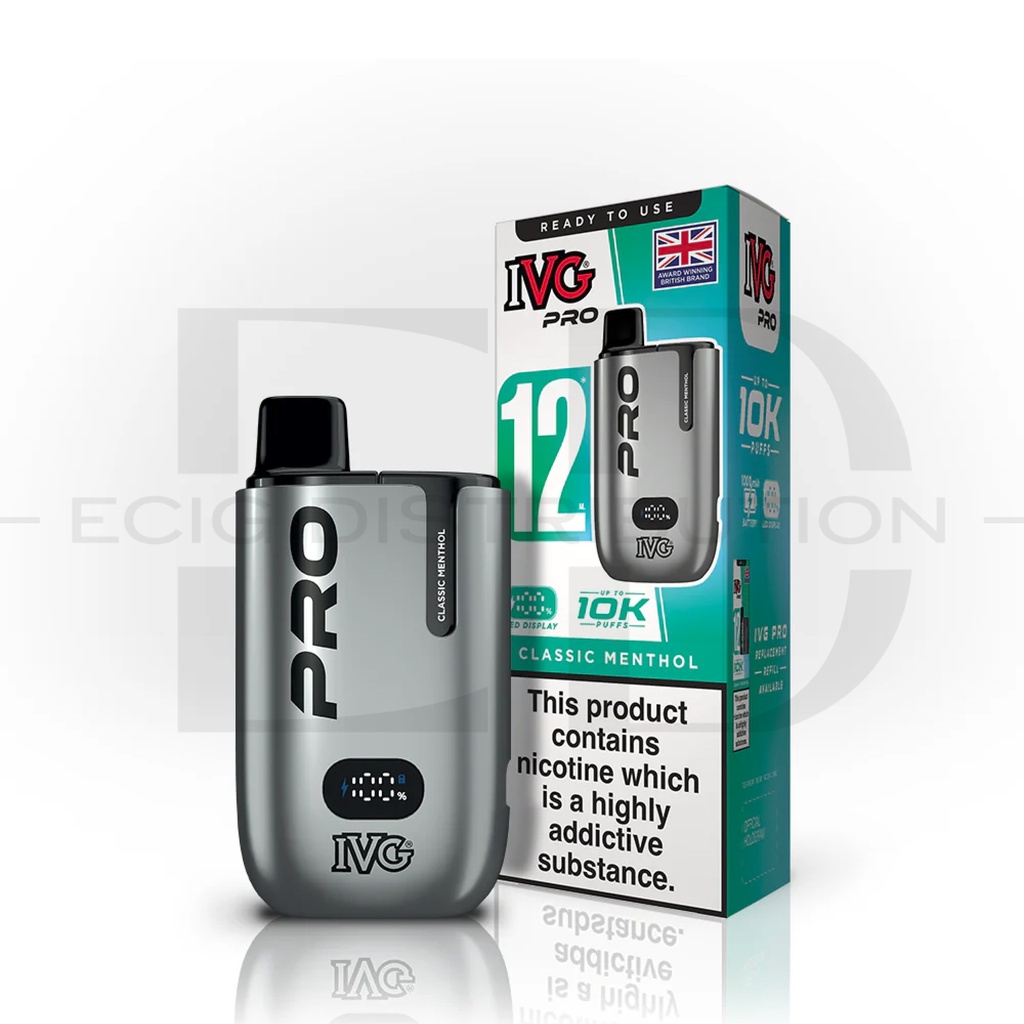 IVG Pro 12 Pod Kit - Classic Menthol 20MG