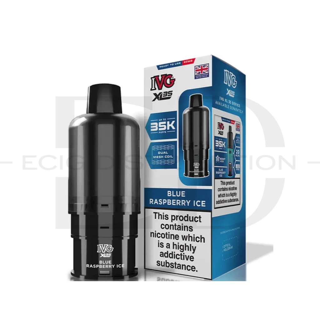 IVG XL 35 Refillable Pod - Blue Raspberry Ice 20MG