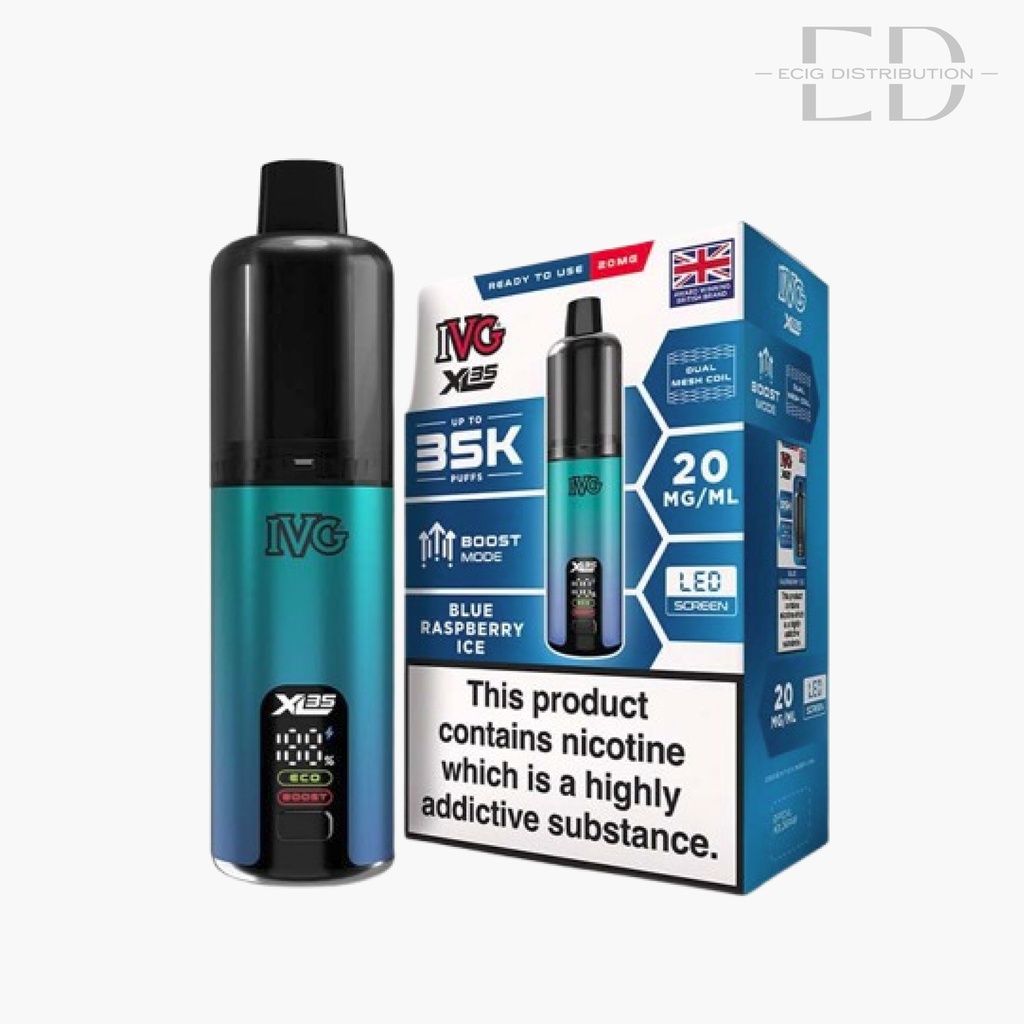IVG XL 35 Pod Kit - Blue Raspberry Ice 20MG