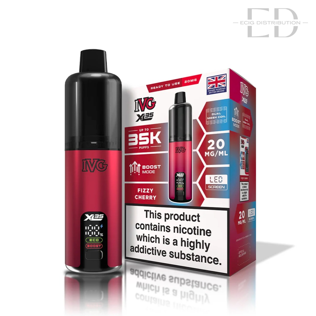 IVG XL 35 Pod Kit - Fizzy Cherry 20MG