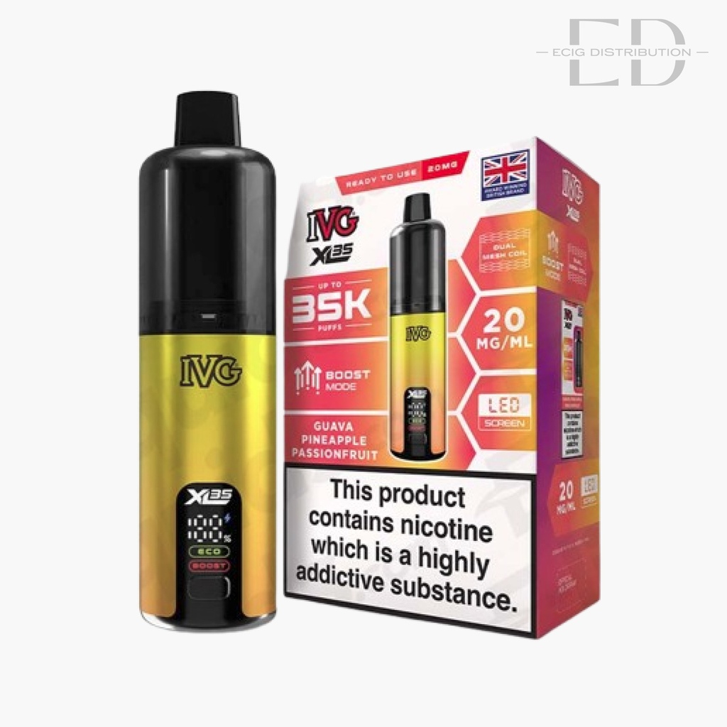 IVG XL 35 Pod Kit - Guava Pineapple Passionfruit 20MG