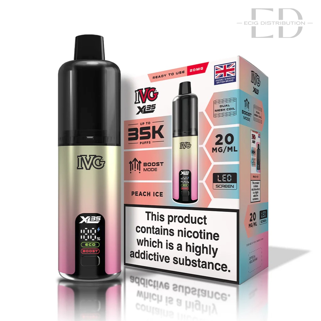 IVG XL 35 Pod Kit - Peach Ice 20MG