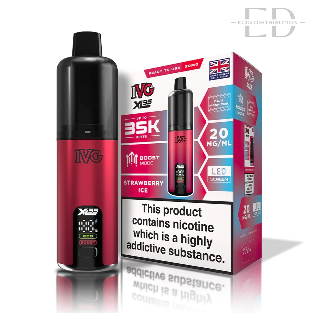 IVG XL 35 Pod Kit - Strawberry Ice 20MG