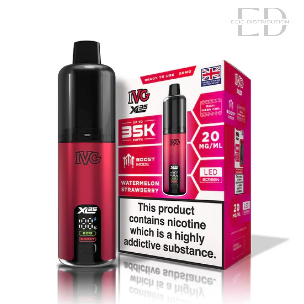 IVG XL 35 Pod Kit - Watermelon Strawberry 20MG