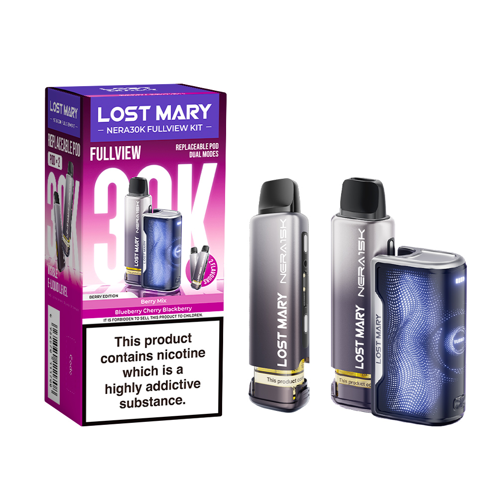 Lost Mary Nera 30K Full View Kit - Berry Edition