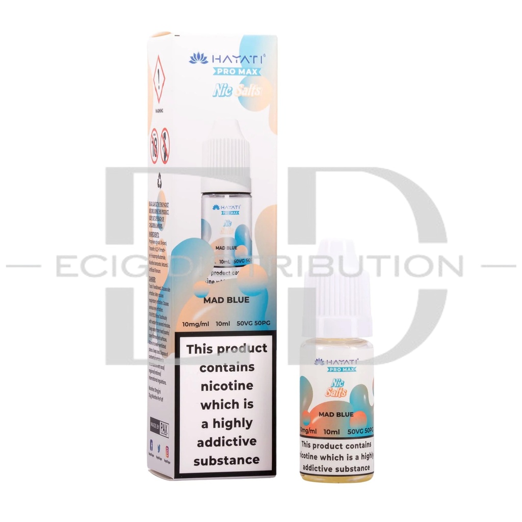 Hayati Nic Salts - Mad Blue 10MG