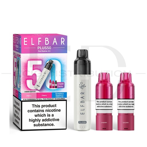 [ELFPlus50POK-CE] Elfbar Plus50 Pod Kit - Cherry Edition 