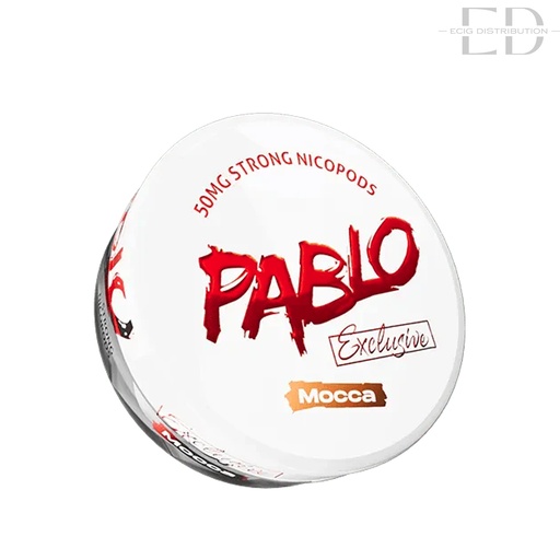 [PABNPO-M50MG] Pablo Nicotine Pouches - Mocca 50MG 