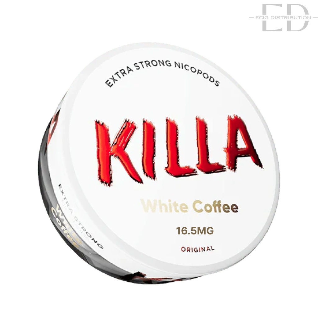 Killa Nicotine Pouches - White Coffee 16.5MG 