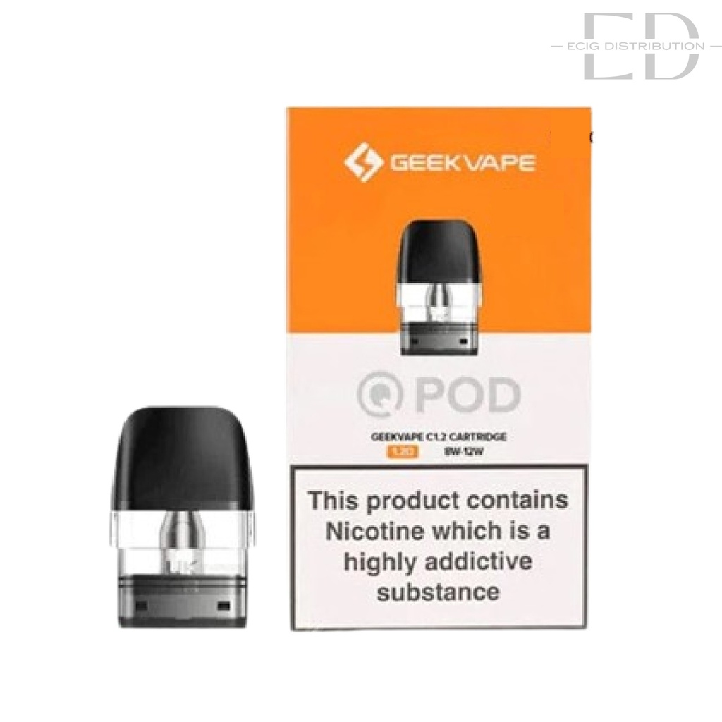 Geekvape Q Refillable Pod 3Pcs/Pack - 1.2 Ohm  