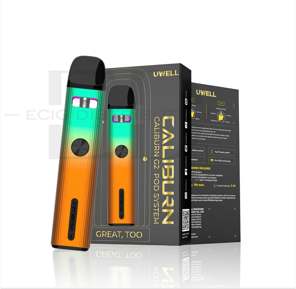 Uwell Caliburn G2 Pod Kit - Ocean Flame 