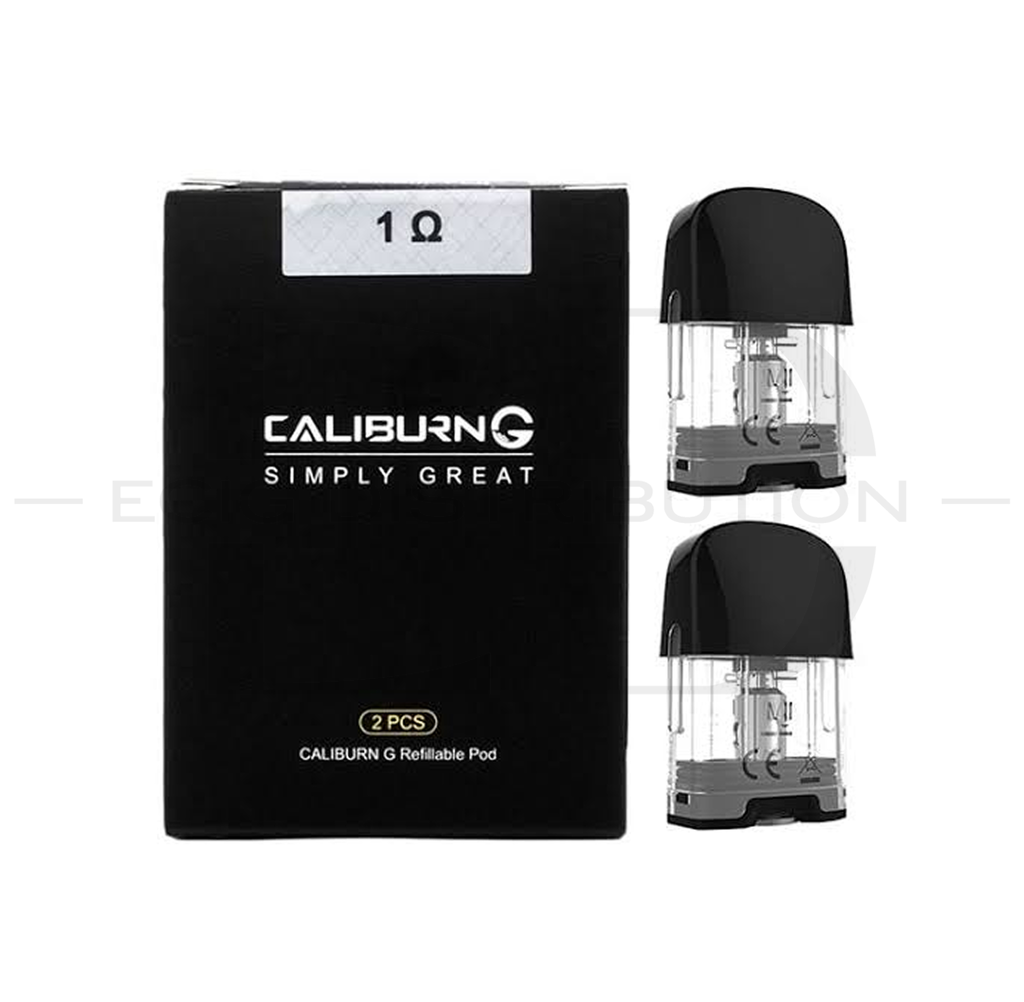 Uwell Caliburn G Refillable Pod 2Pcs/Pack - 1.0 Ohm 