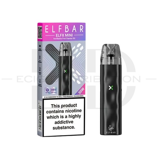 [ELFEMIPK-B] Elfbar ELFX Mini Pod Kit - Black