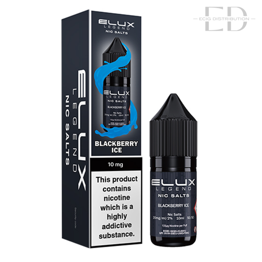 [ELUNSA-BI10MG] Elux Nic Salts - Blackberry Ice 10MG