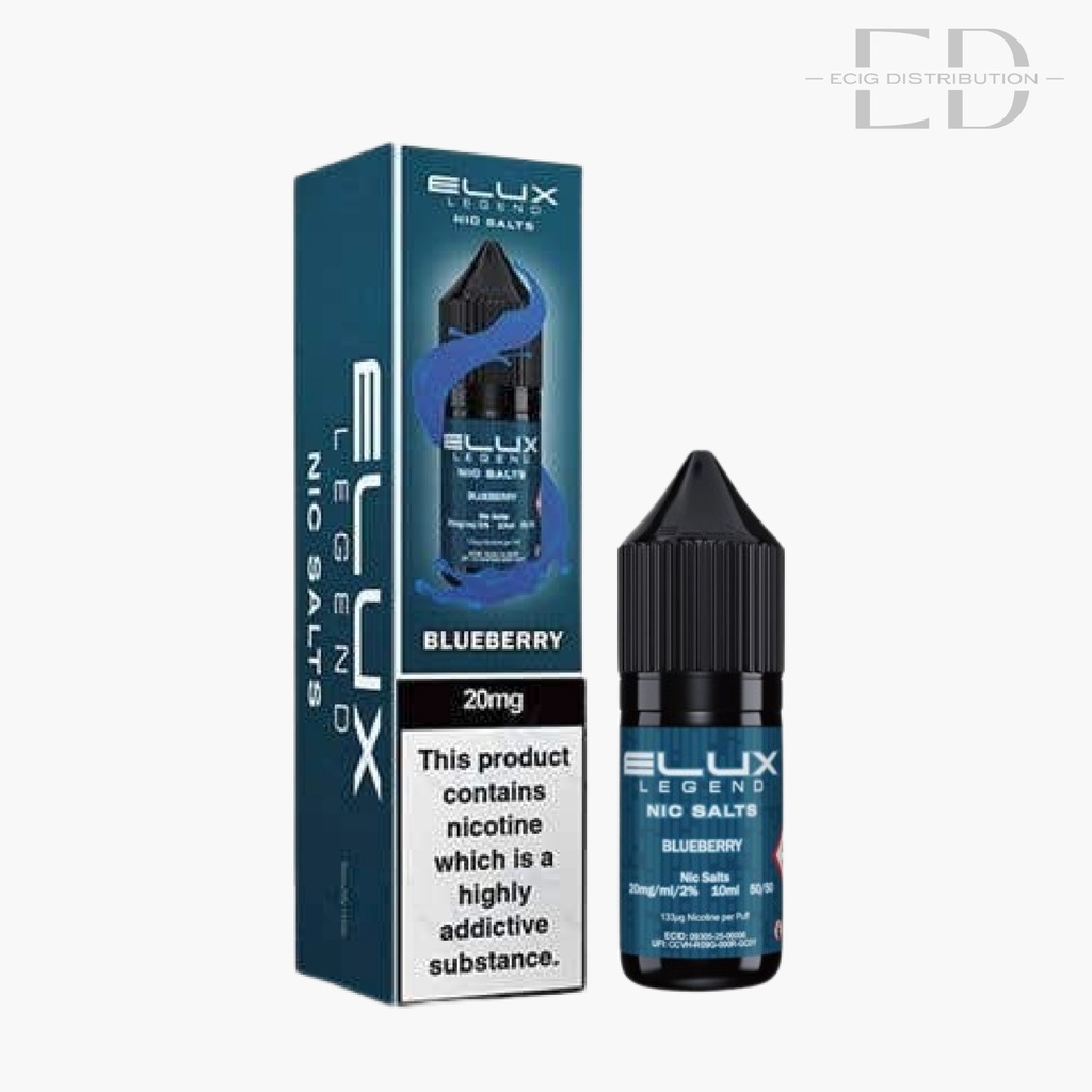 Elux Nic Salts - Blueberry 20MG