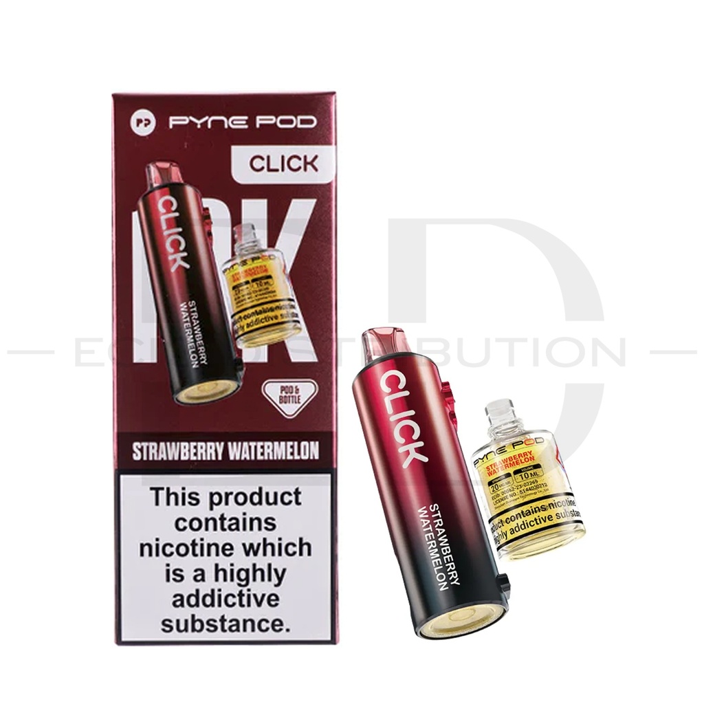 Pyne Pod Click 10K Refillable Pod - Strawberry Watermelon