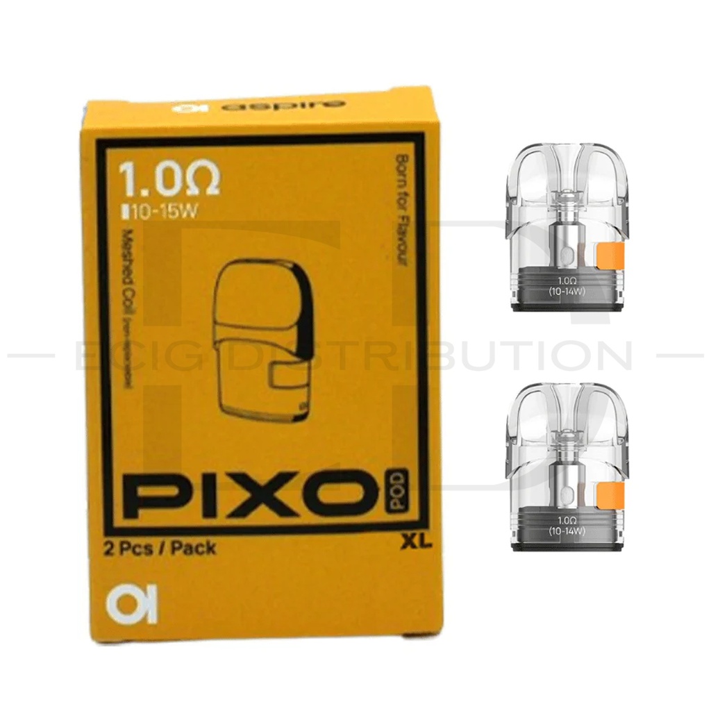 Aspire Pixo Refillable Pod 2Pcs/Pack - 1.0 Ohm XL 