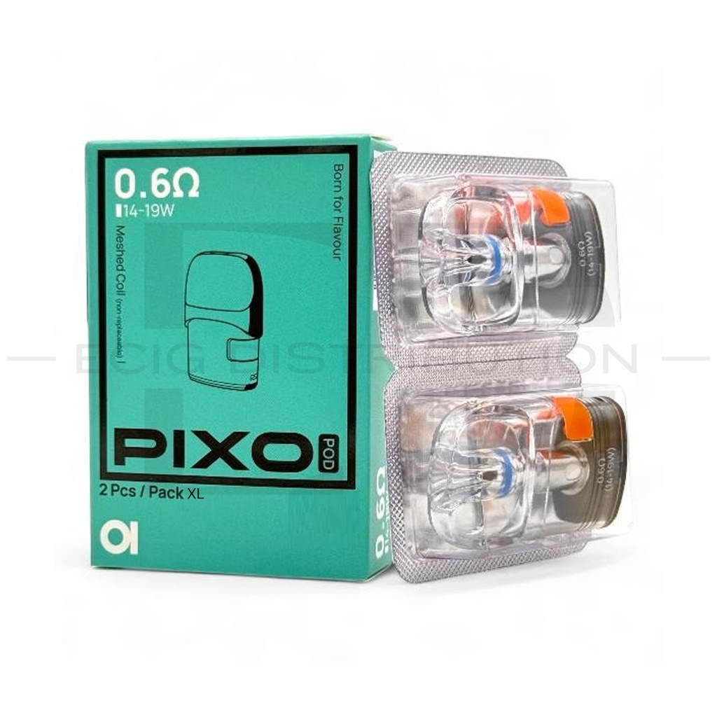 Aspire Pixo Refillable Pod 2Pcs/Pack - 0.6 Ohm XL 
