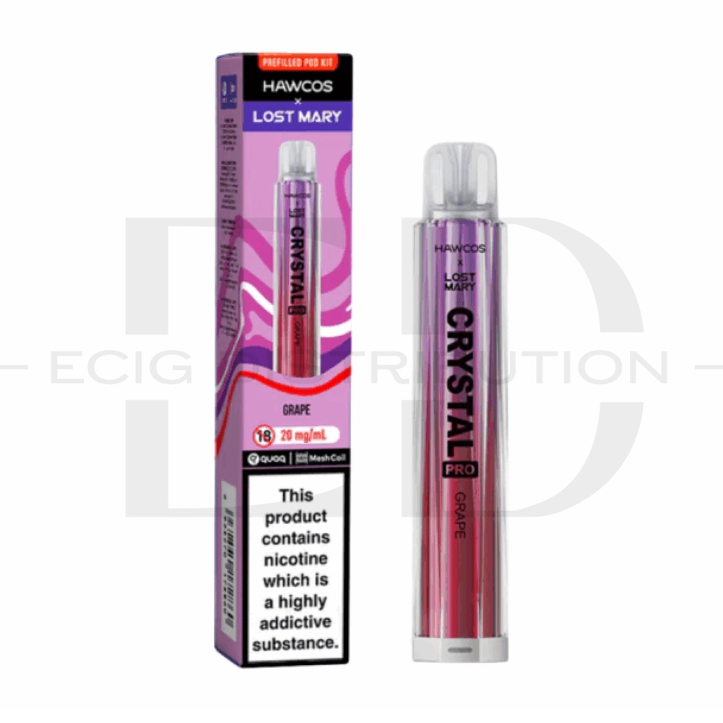 Lost Mary Hawcos Crystal Pro Pod Kit - Grape