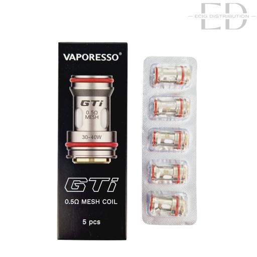 [VAPGMEC5Pcs/Pack-0.5OHM] Vaporesso GTI Mesh Coil 5Pcs/Pack - 0.5 Ohm  