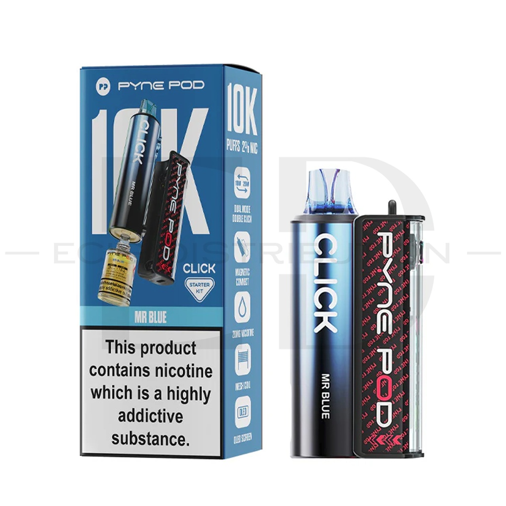 Pyne Pod Click 10K Starter Kit - Mr Blue