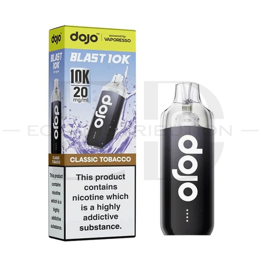 [VAPDBL10KPK-CT20MG] Vaporesso Dojo Blast 10K Pod Kit - Classic Tobacco 20MG
