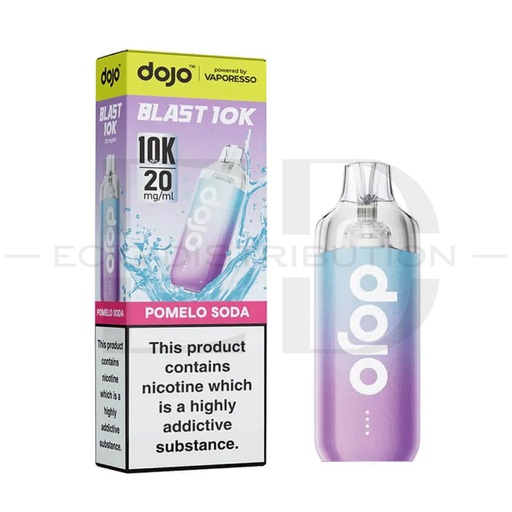[VAPDBL10KPK-PS20MG] Vaporesso Dojo Blast 10K Pod Kit - Pomelo Soda 20MG