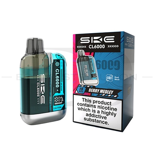 [SKECCLPK-BM] SKE Crystal CL6000 Pod Kit - Berry Medley