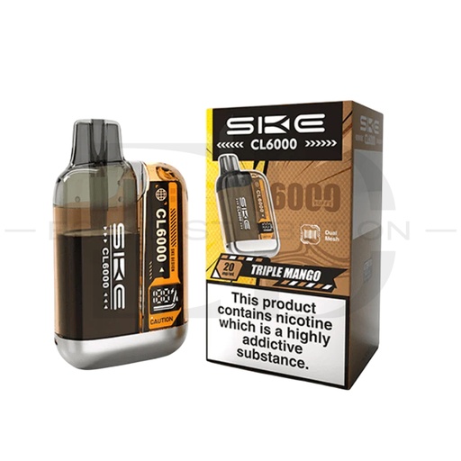 [SKECCLPK-TM] SKE Crystal CL6000 Pod Kit - Triple Mango