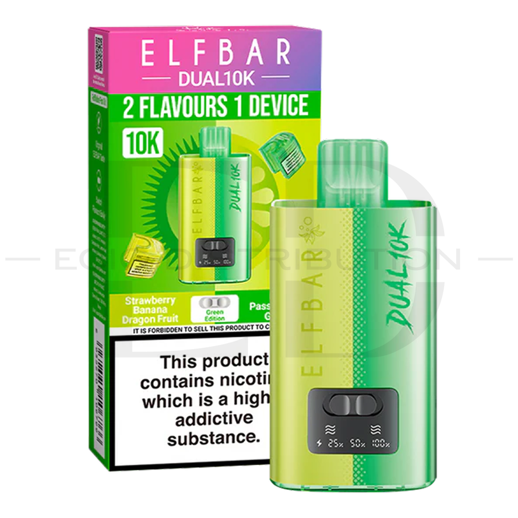 Elfbar Dual10K Pod Kit - Green Edition 