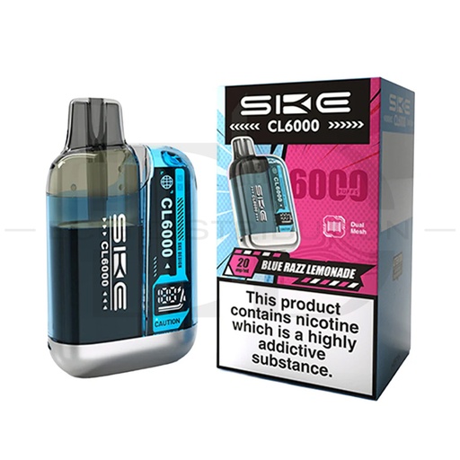 [SKECCLPK-BRL] SKE Crystal CL6000 Pod Kit - Blue Razz Lemonade 